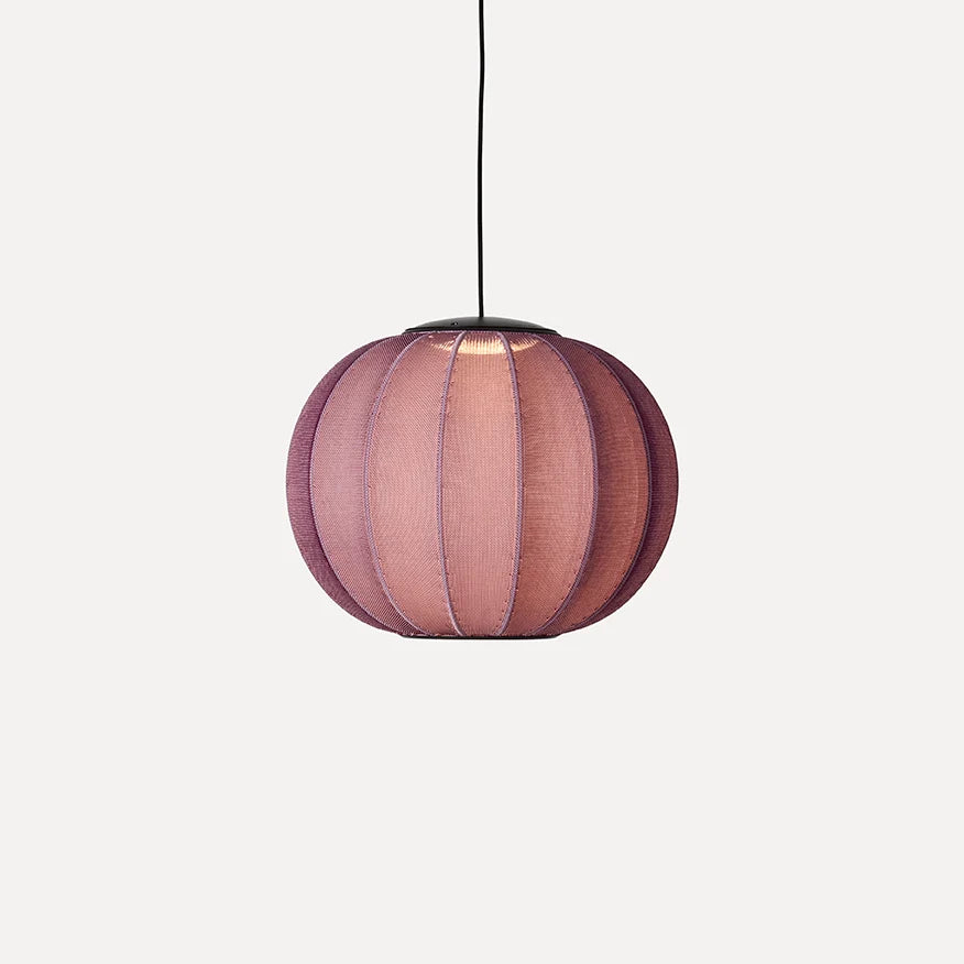 Knit-Wit Ø45 Round Pendant LED - Burgundy