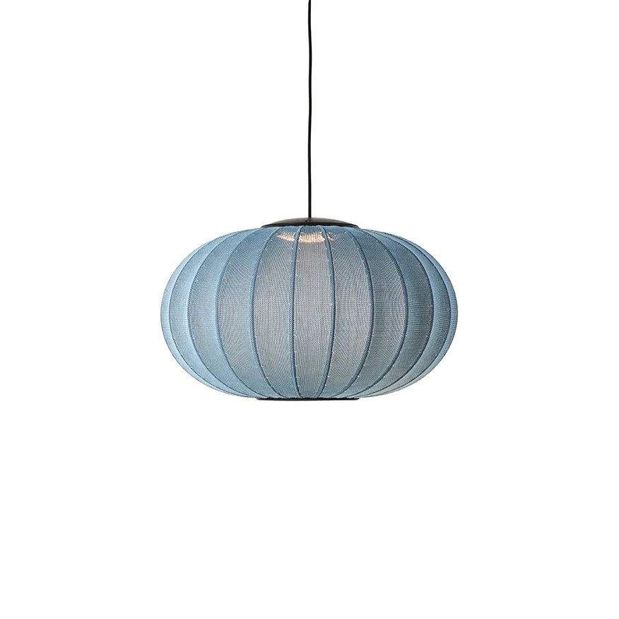 Knit-Wit Ø57 Oval Pendant LED - Blue Stone