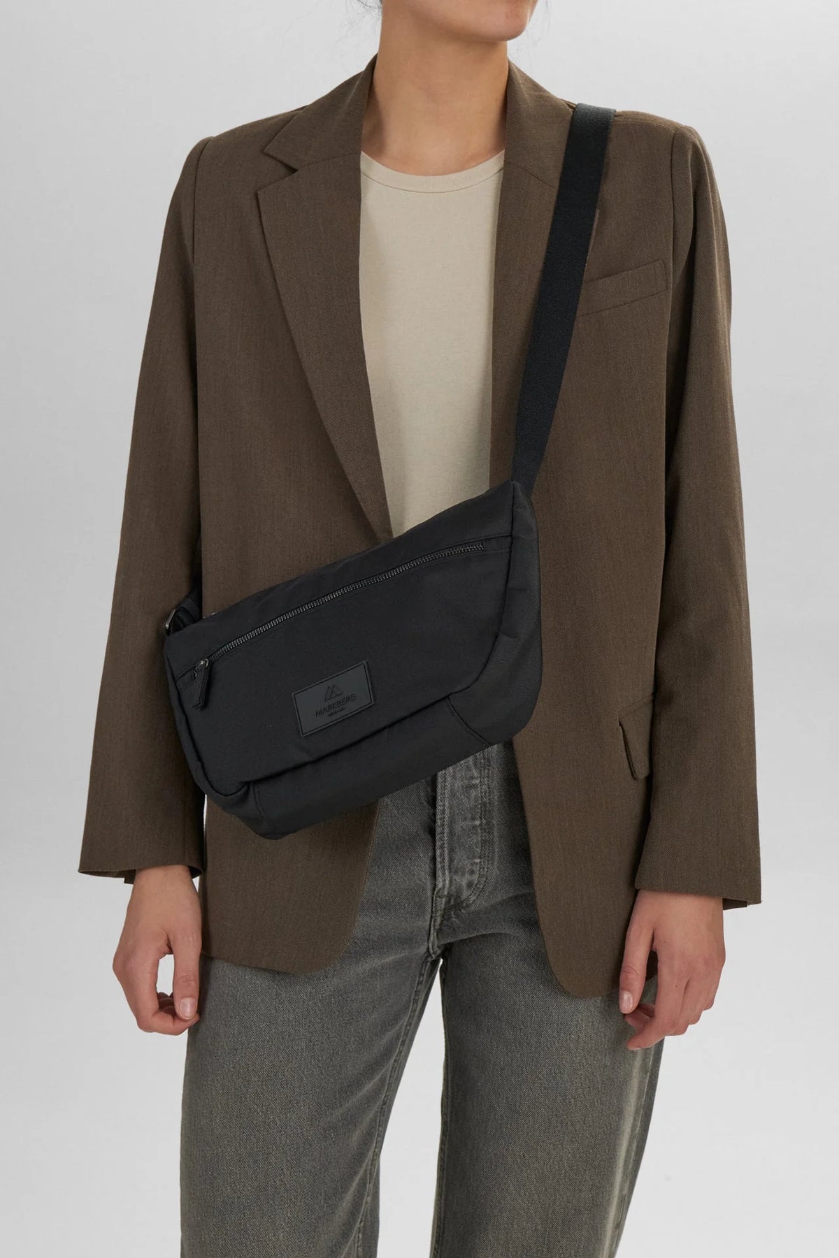 MonoMBG Crossbody Bag, recycled - Black