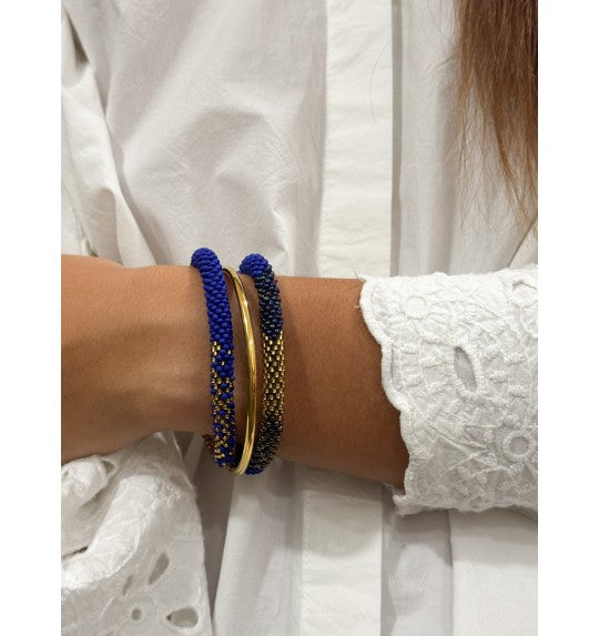 1. Gullbelagt armband - small