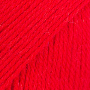 Flora - 33 Stærk rød uni colour