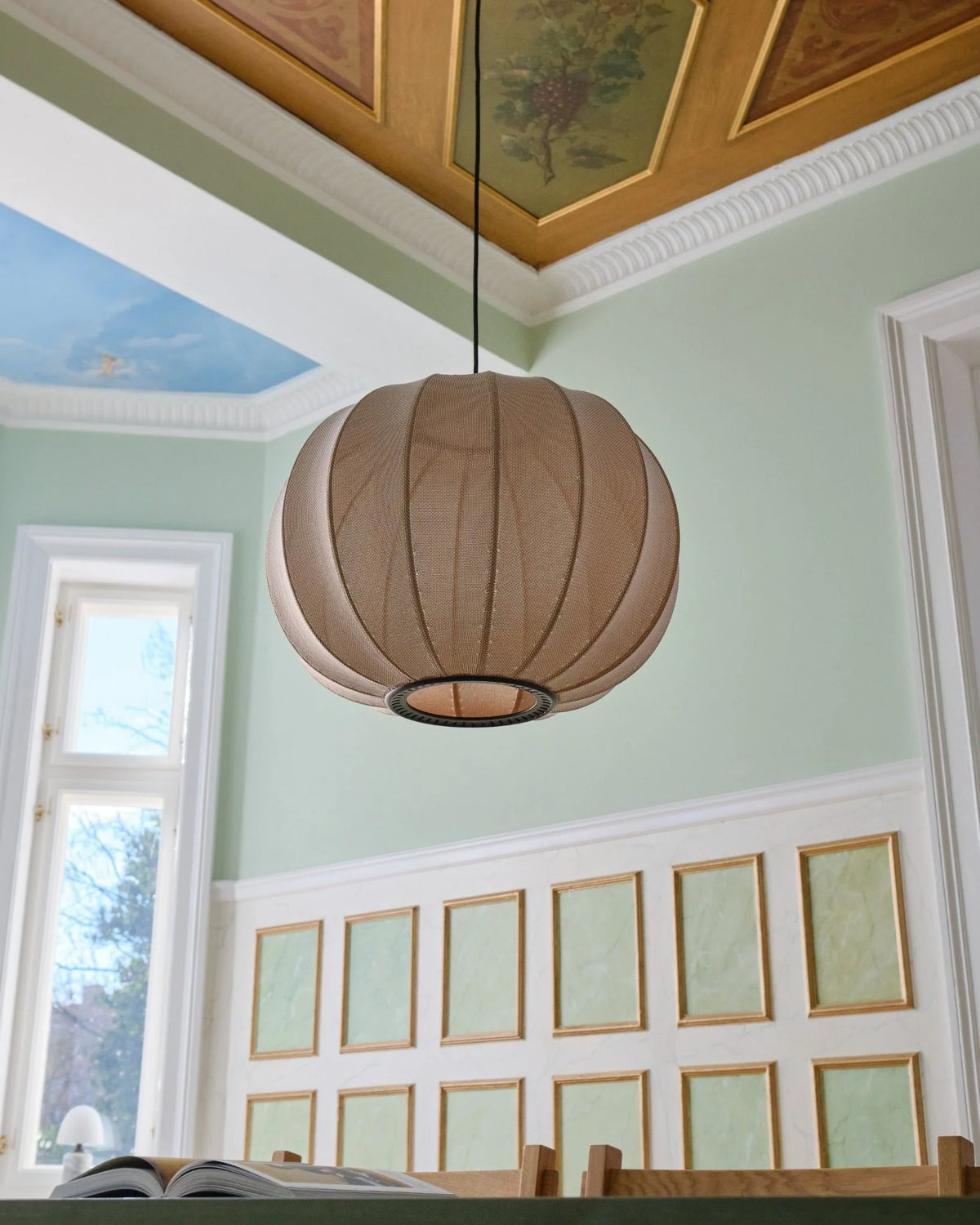 Knit-Wit Ø45 Round Pendant LED - Sand Stone