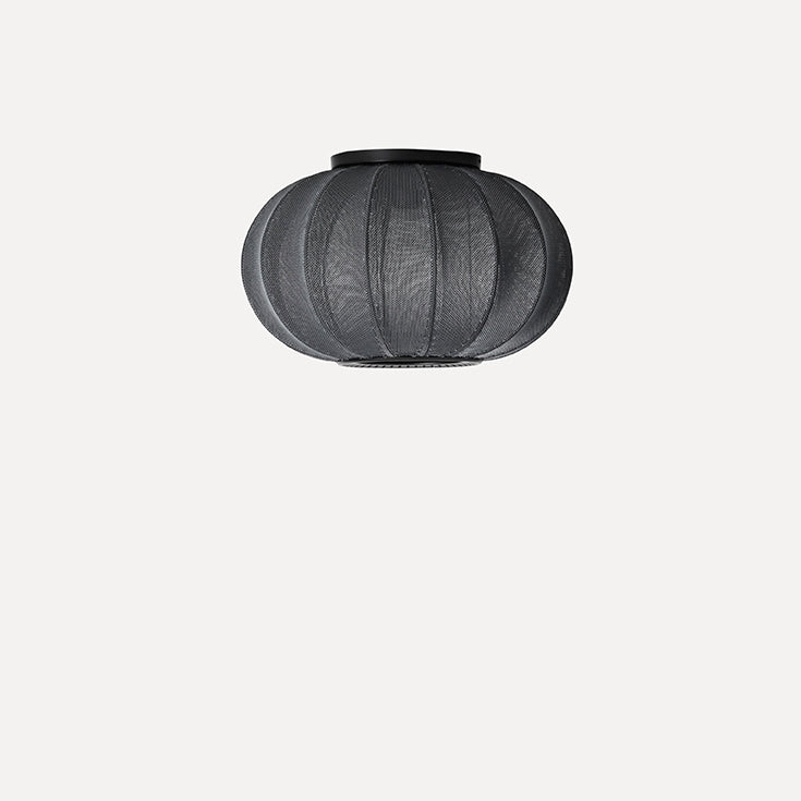 Knit-Wit Ø45 Oval Ceiling - Black