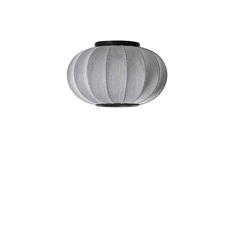 Knit-Wit Ø45 Oval Ceiling - Silver