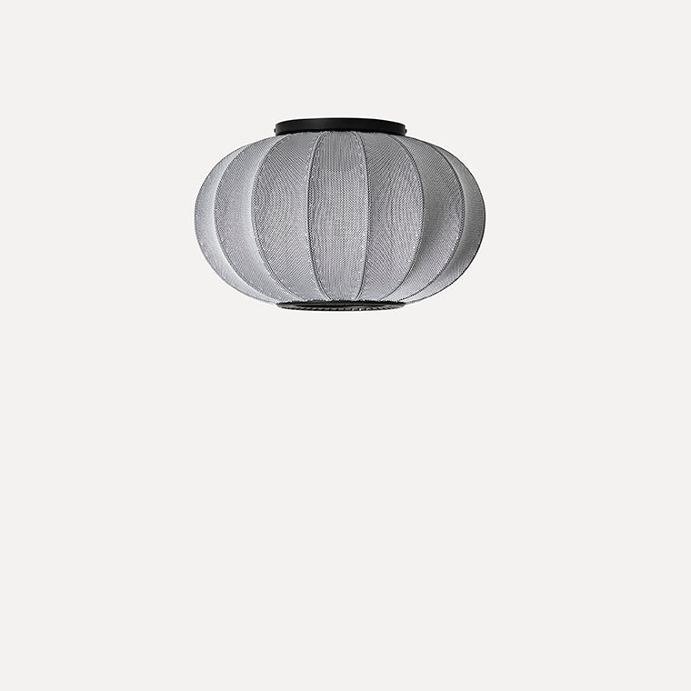 Knit-Wit Ø45 Oval Ceiling - Silver