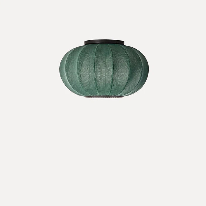 Knit-Wit Ø45 Oval Ceiling - Tweed Green