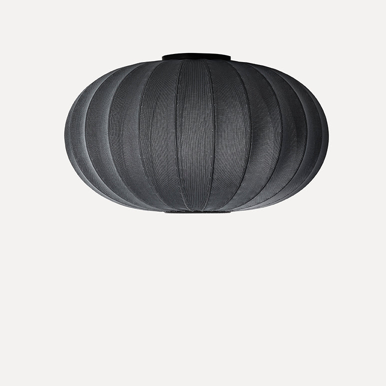 Knit -Wit Ø76 Oval Ceiling - Black