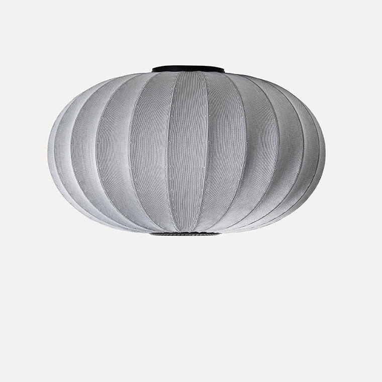 Knit -Wit Ø76 Oval Ceiling - Silver
