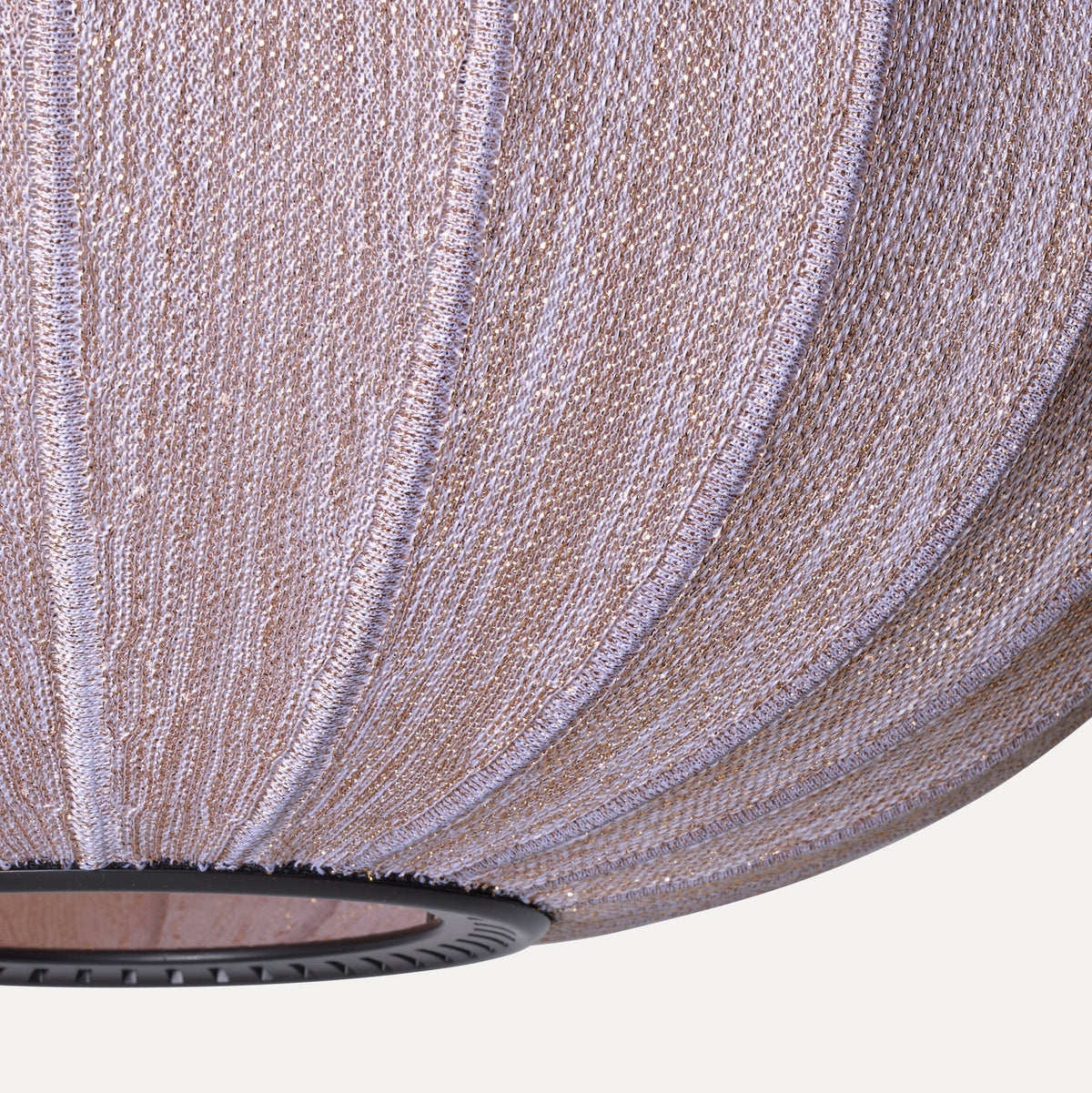 KNIT-WIT Anniversary Pendant Led Ø45 Glitter Gold