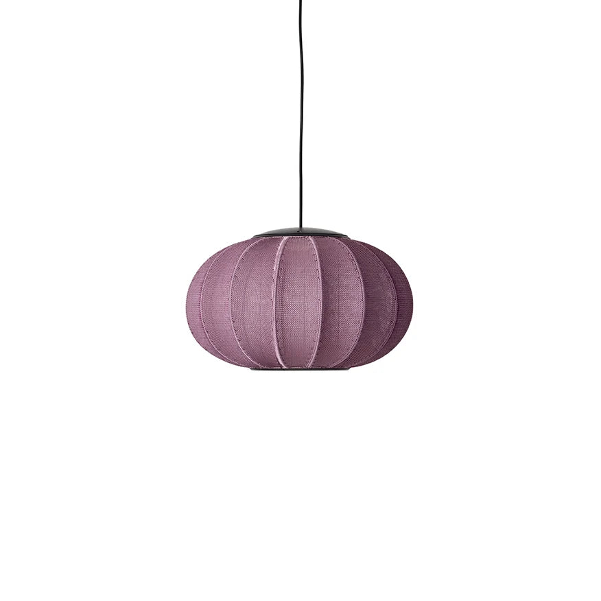KNIT-WIT Ø45 Oval Pendant LED - Burgundy