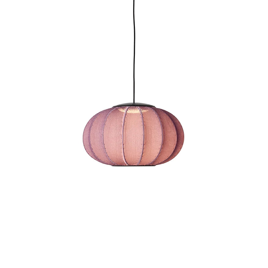 KNIT-WIT Ø45 Oval Pendant LED - Burgundy