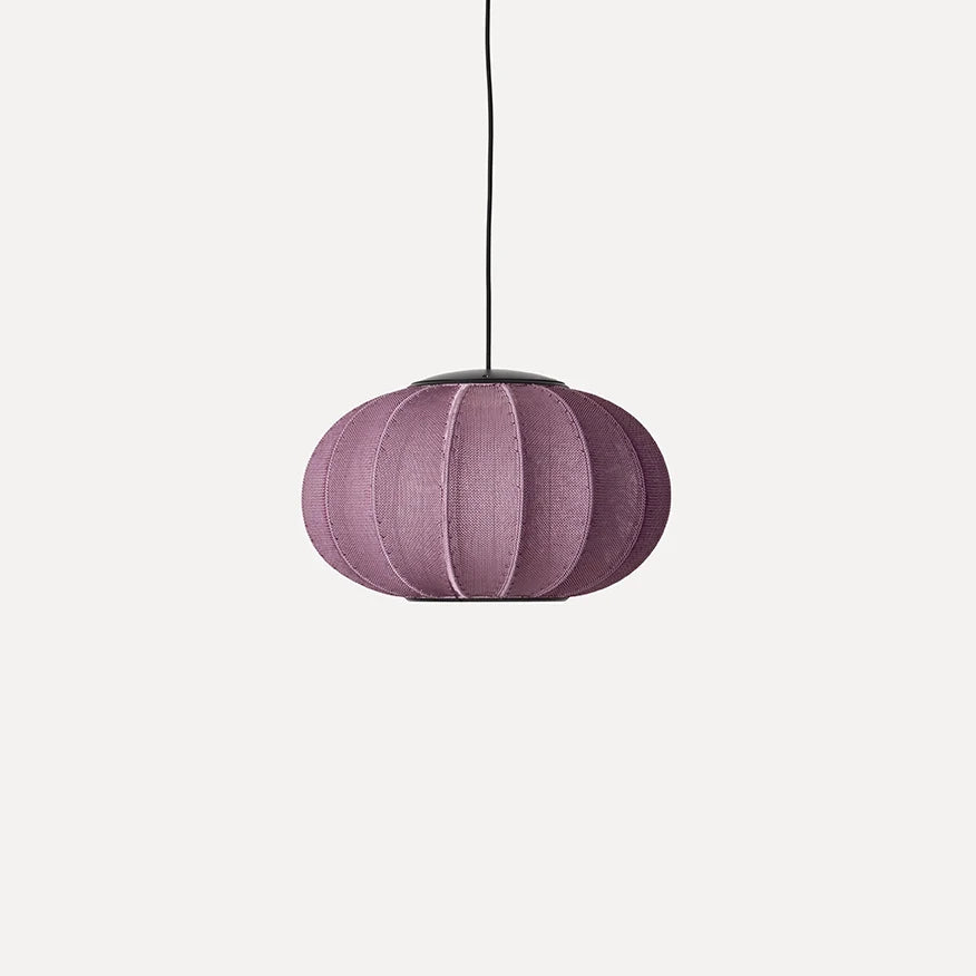 KNIT-WIT Ø45 Oval Pendant LED - Burgundy