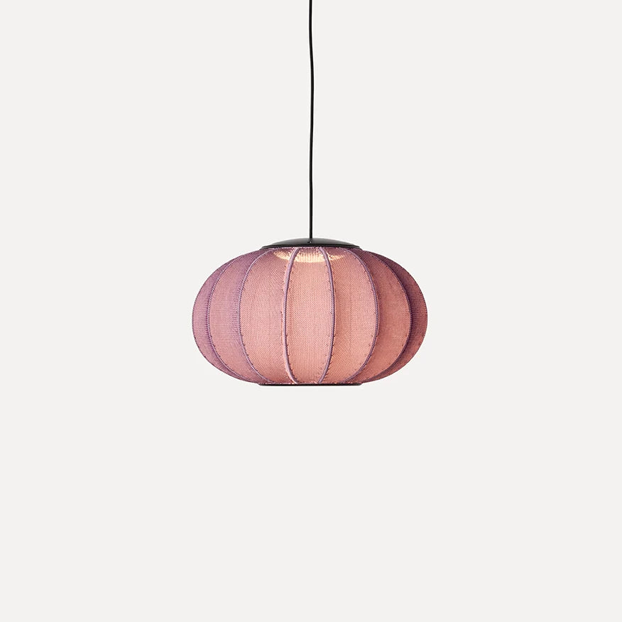 KNIT-WIT Ø45 Oval Pendant LED - Burgundy
