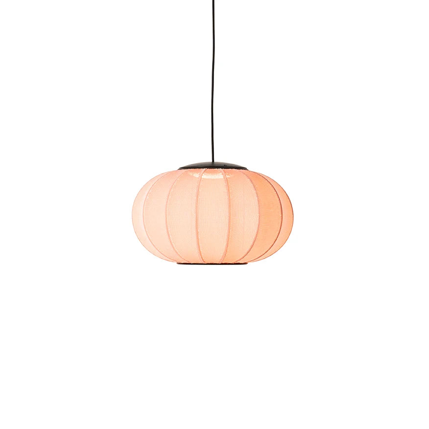 KNIT-WIT Ø45 Oval Pendant LED - Coral