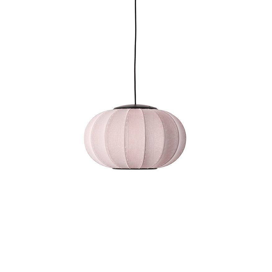 KNIT-WIT Ø45 Oval Pendant LED - Light Pink