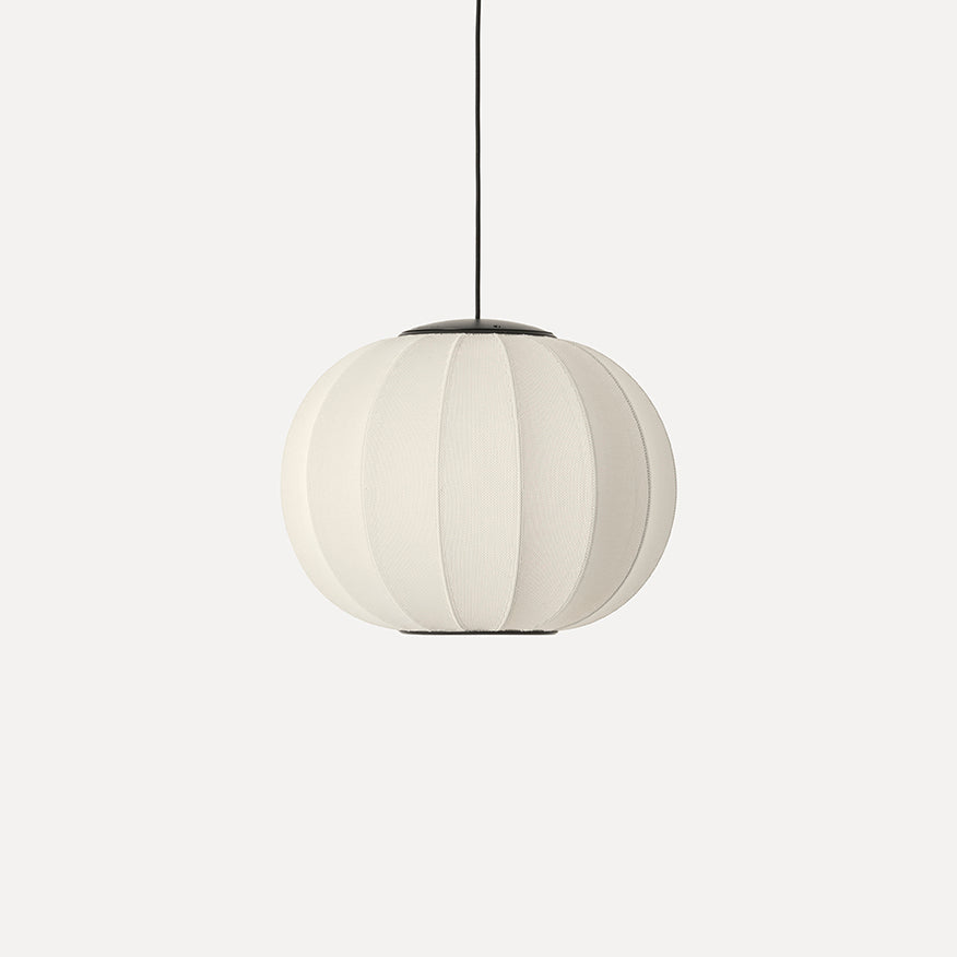 Knit-Wit Ø45 Round Pendant LED - Pearl White