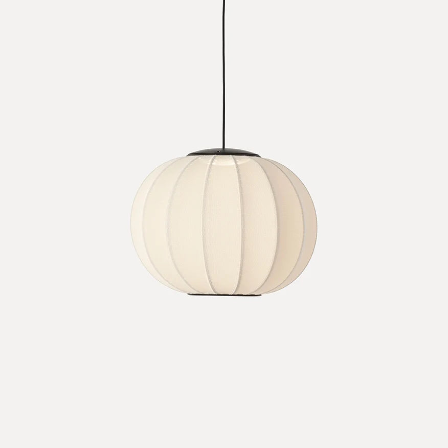 Knit-Wit Ø45 Round Pendant LED - Pearl White