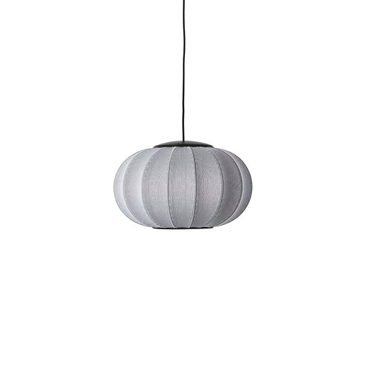 KNIT-WIT Ø45 Oval Pendant LED - Silver