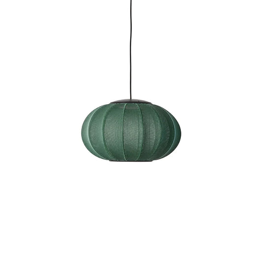 KNIT-WIT Ø45 Oval Pendant LED - Tweed Green