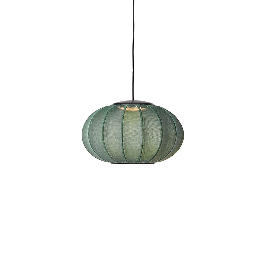 KNIT-WIT Ø45 Oval Pendant LED - Tweed Green