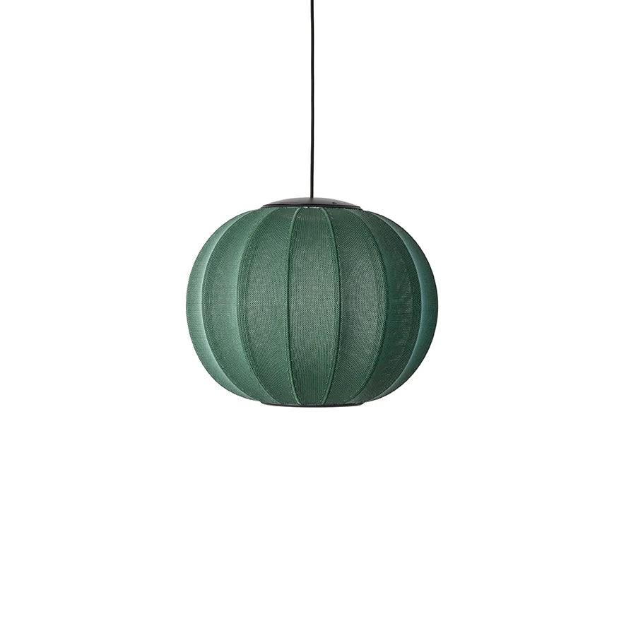 Knit-Wit Ø45 Round Pendant LED - Tweed Green