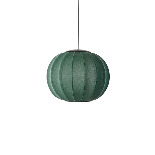 Knit-Wit Ø45 Round Pendant LED - Tweed Green