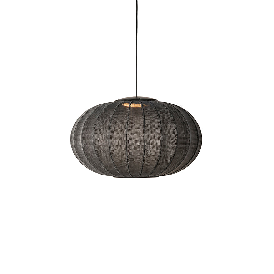 Knit-Wit Ø57 Oval Pendant LED - Black