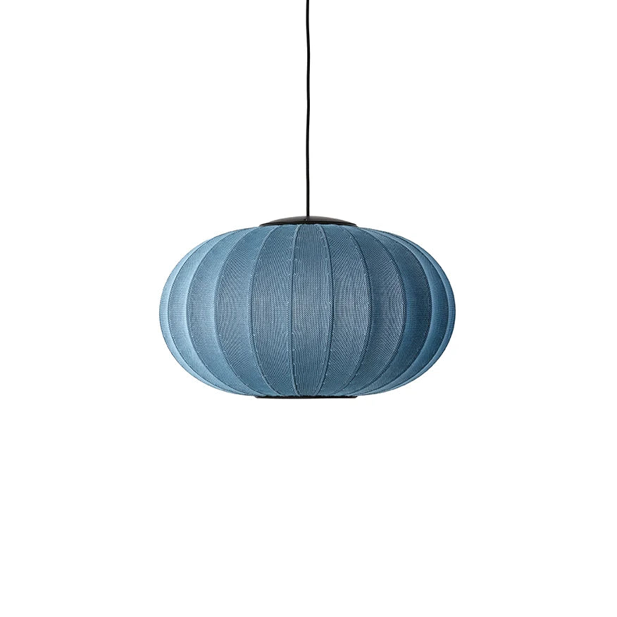 Knit-Wit Ø57 Oval Pendant LED - Blue Stone