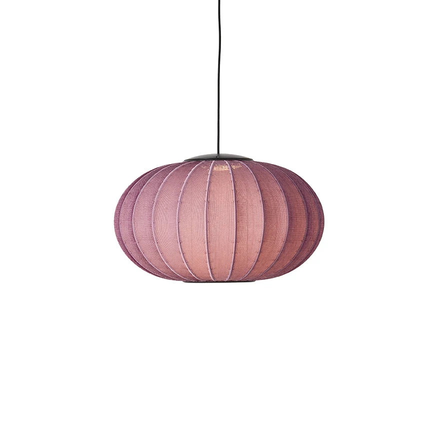 Knit-Wit Ø57 Oval Pendant LED - Burgundy