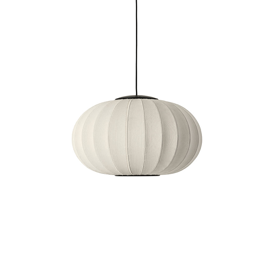 Knit-Wit Ø57 Oval Pendant LED - Pearl White