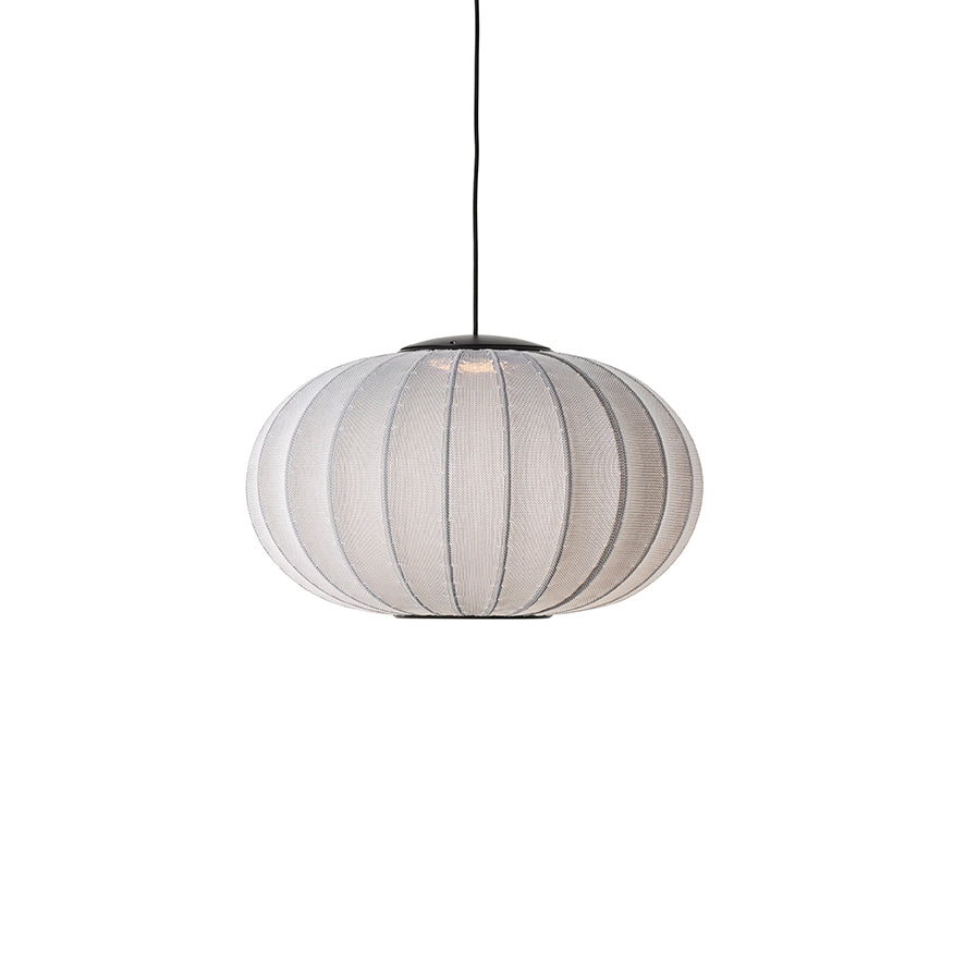 Knit-Wit Ø57 Oval Pendant LED - Silver