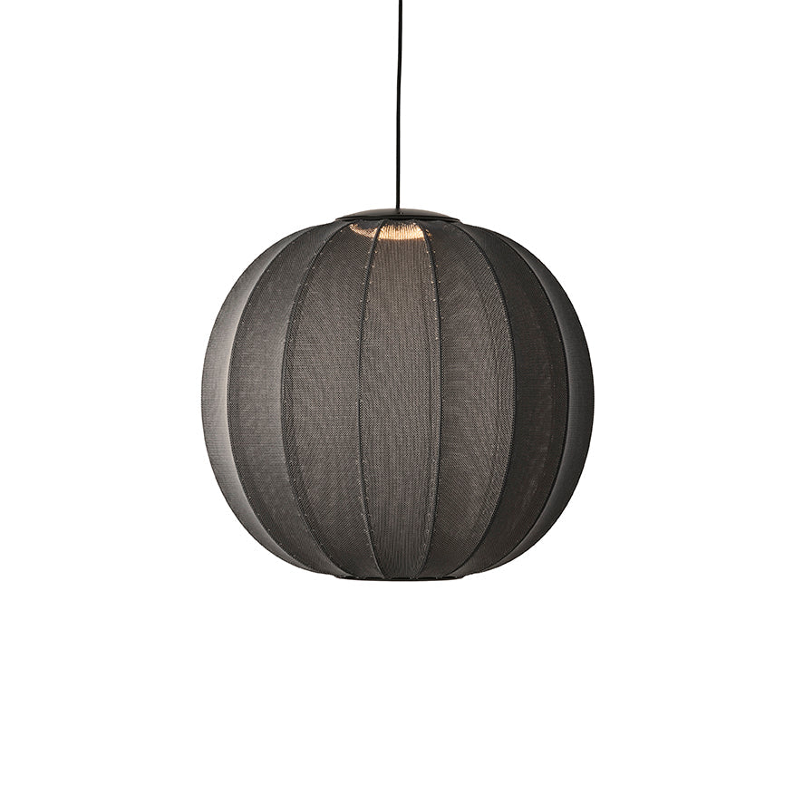 Knit-Wit Ø60 Round Pendant LED - Black