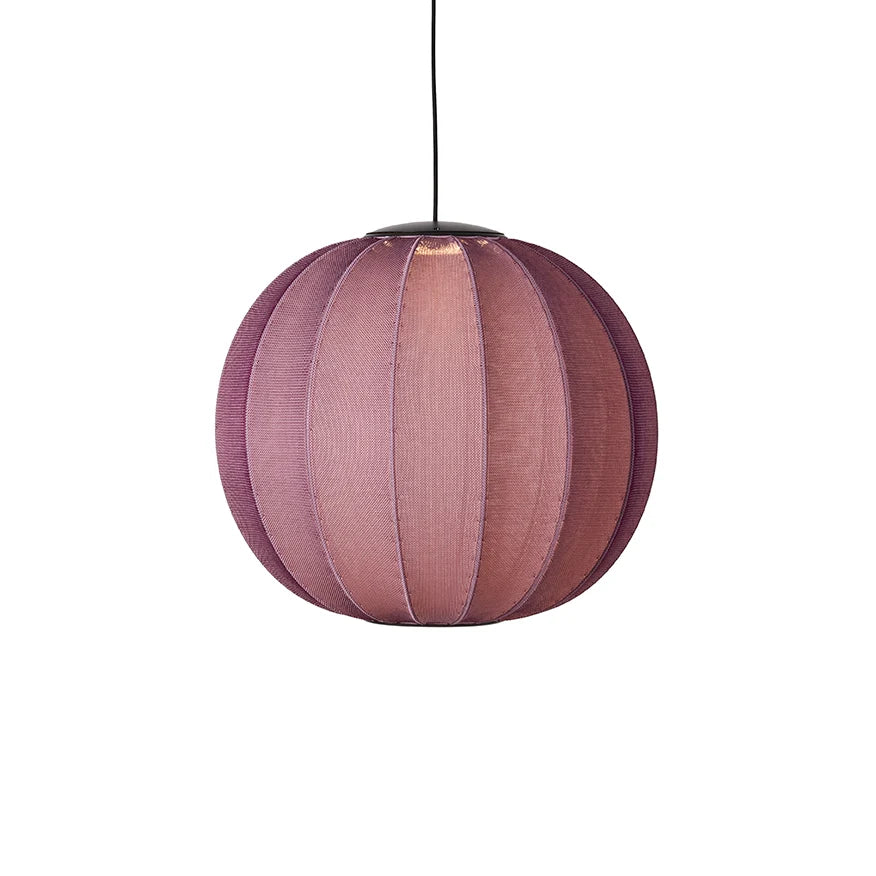 Knit-Wit Ø60 Round Pendant LED - Burgundy