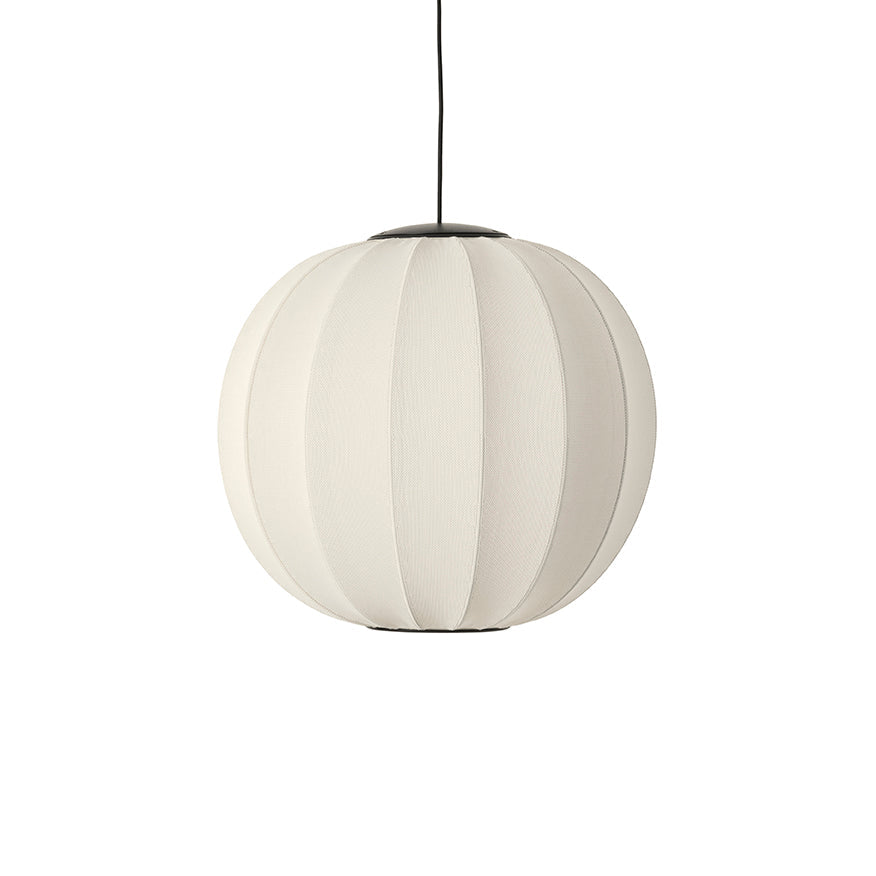 Knit-Wit Ø60 Round Pendant LED - Pearl White
