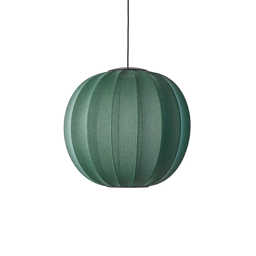 Knit-Wit Ø60 Round Pendant LED - Tweed Green