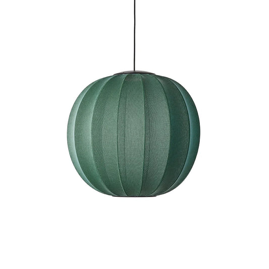 Knit-Wit Ø60 Round Pendant LED - Tweed Green