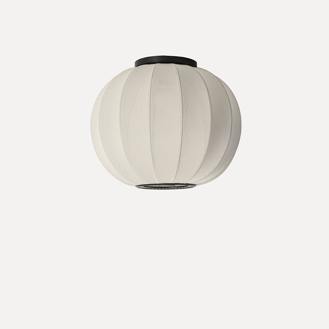 Knit-Wit Ø45 Round Ceilig - Pearl White