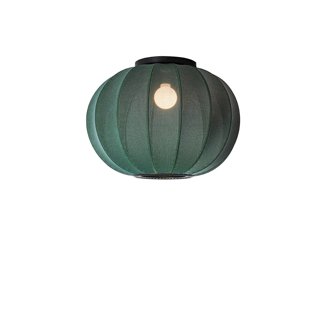 Knit-Wit Ø45 Round Ceiling - Tweed Green