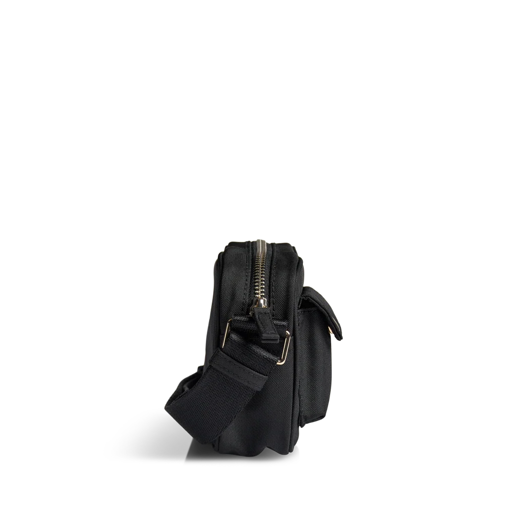 DarlaMBG Small Crossbody Taske, Monochrome - Black & Gold