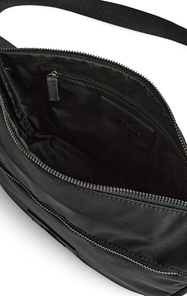 MonoMBG Crossbody Bag, recycled - Black