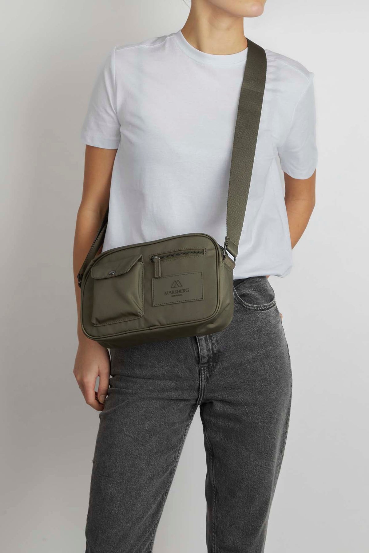 DarlaMBG Crossbody Taske, Monochrome - Grøn