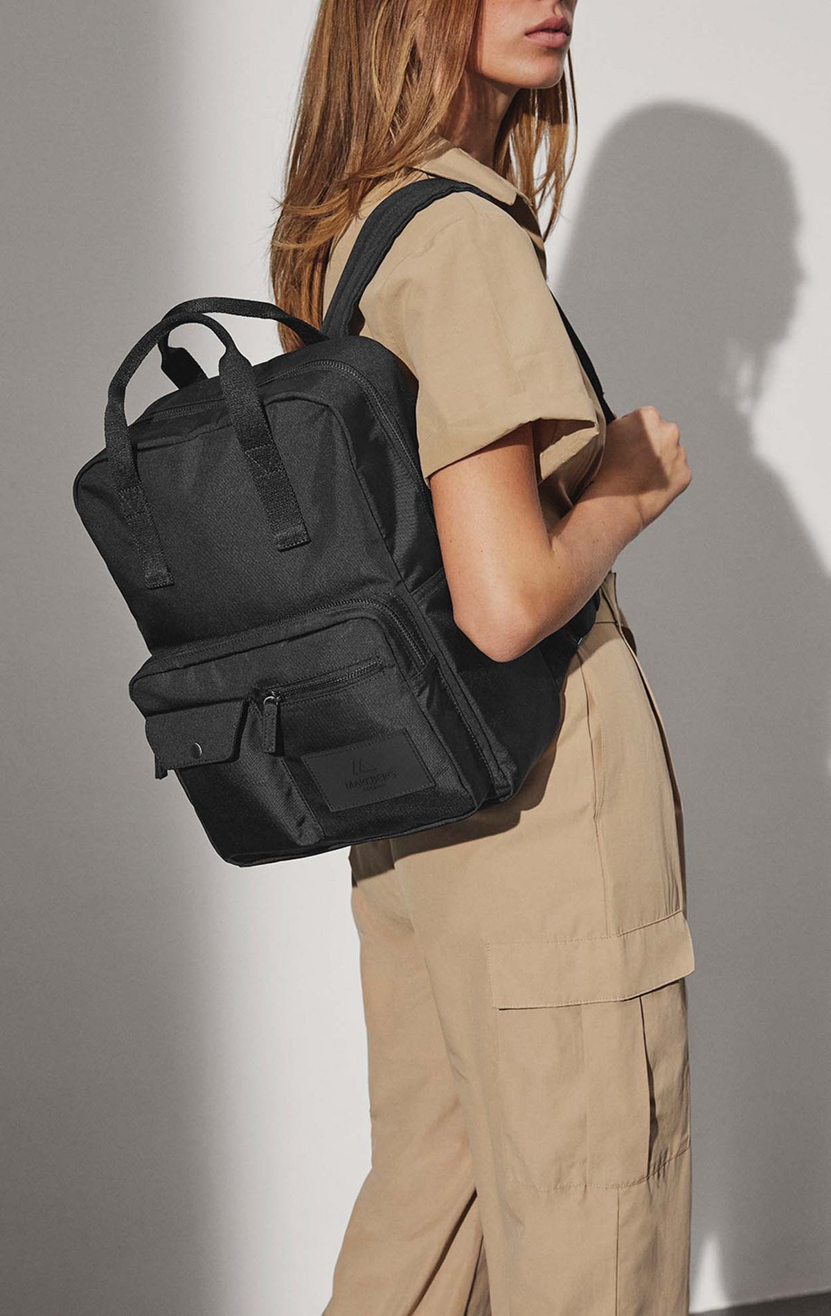DarlaMGB Backpack, Monochrome   - Black