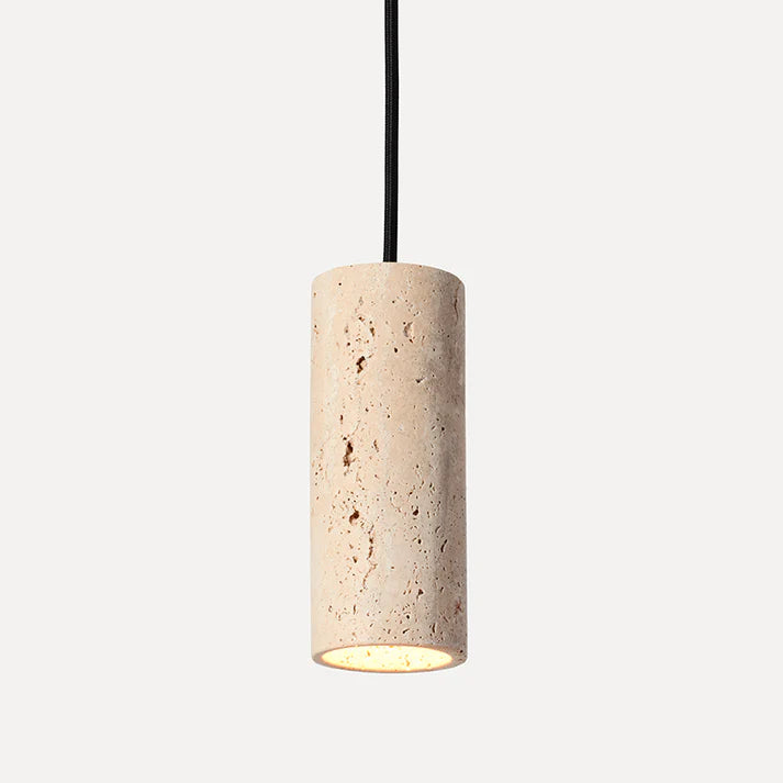 Core Pendant Spot - Creme Travertine